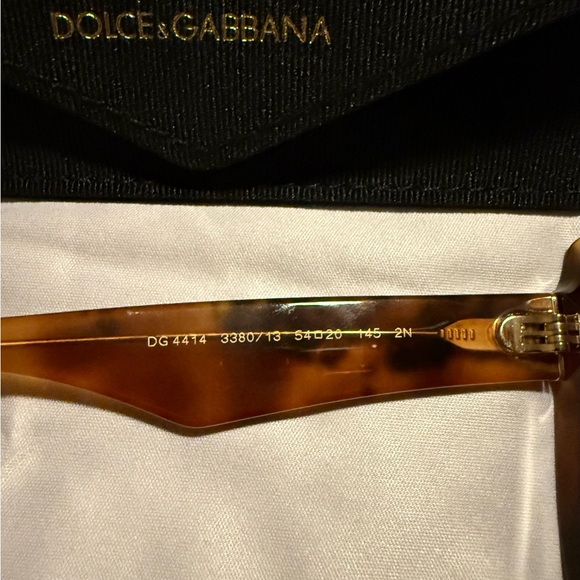 Dolce and Gabbana Havana Leo Sunglasses - Picture 3 of 4
